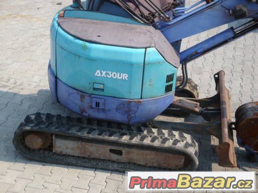 Pásový bagr AIRMAN AX30UR, 3000 kg, rypadlo – fotografie 5