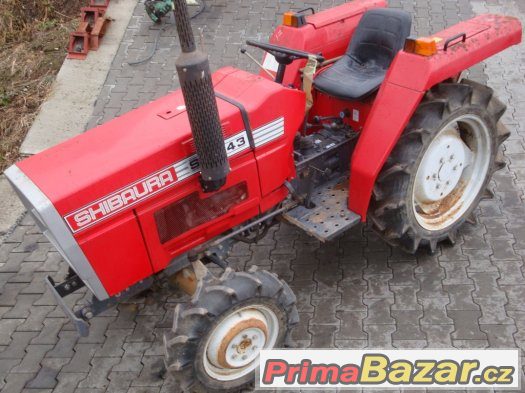 Malotraktor SHIBAURA SD1843, 18 Hp, 4x4 – fotografie 1
