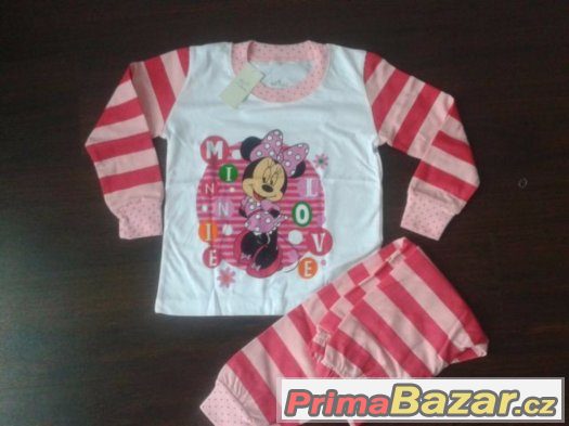 nové Pyžamo minnie mouse růžové Love – fotografie 1