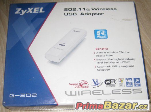Zyxel ZyAIR G-202 - USB wifi karta – fotografie 2