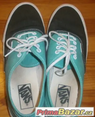 VANS original vel.39 šedo-zelené NOVÉ