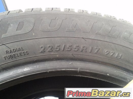 225/55/17 Dunlop Run Flat dojezdova pneu 70% 1 kus pneu 1000 – fotografie 2