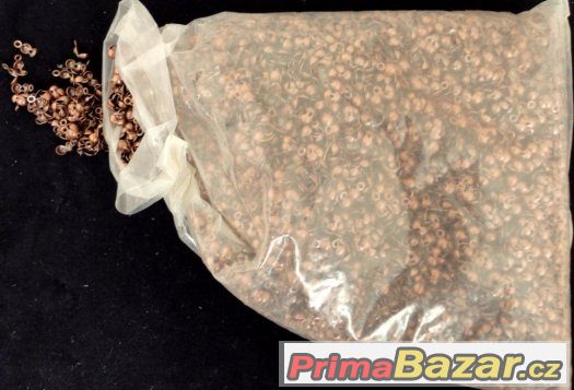 Bižuterní materiál- jehly, afroháčky, karabiny, řetězoviny – fotografie 5