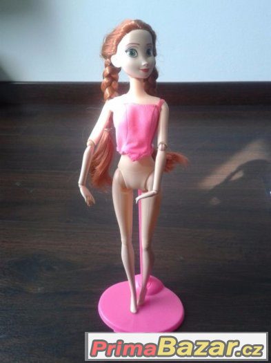 Stojan na panenky barbie, monster, frozen, zvonilka – fotografie 3