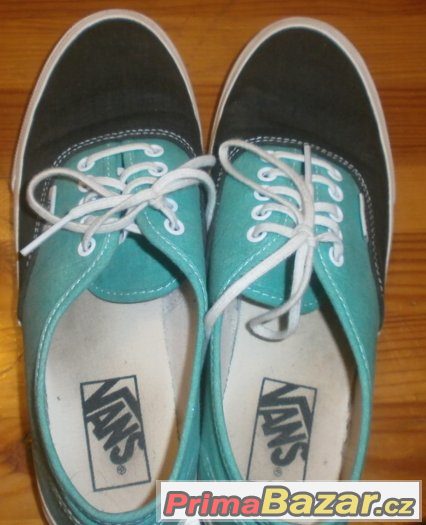 VANS original vel.39 šedo-zelené NOVÉ – fotografie 2