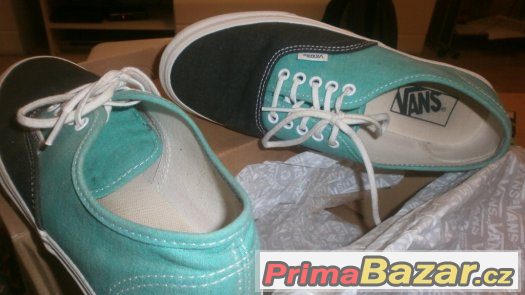 VANS original vel.39 šedo-zelené NOVÉ – fotografie 4