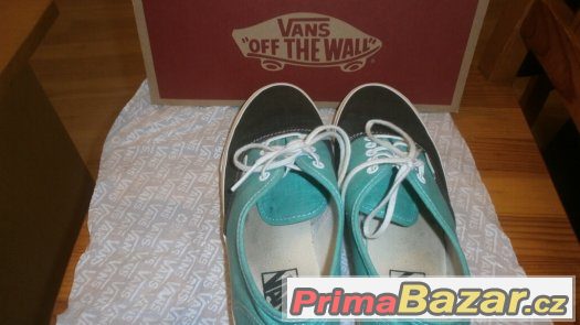 VANS original vel.39 šedo-zelené NOVÉ – fotografie 5