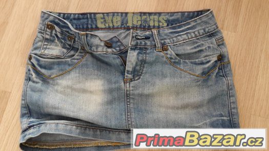 Džínová dívčí sukně Exe jeans.orig v. 27 – fotografie 4