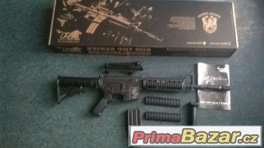 Airsoft zbran M4 RAS-celokov,Upgrade 150 m/s (AimTop) – fotografie 3