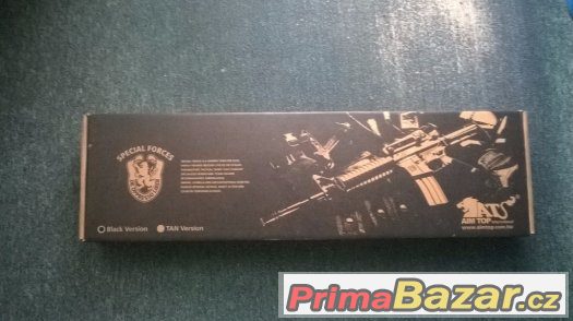 Airsoft zbran M4 RAS-celokov,Upgrade 150 m/s (AimTop) – fotografie 5