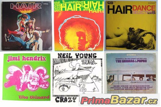 Prodám gramodesky Beatles, U2, Hair, Dylan ... – fotografie 2