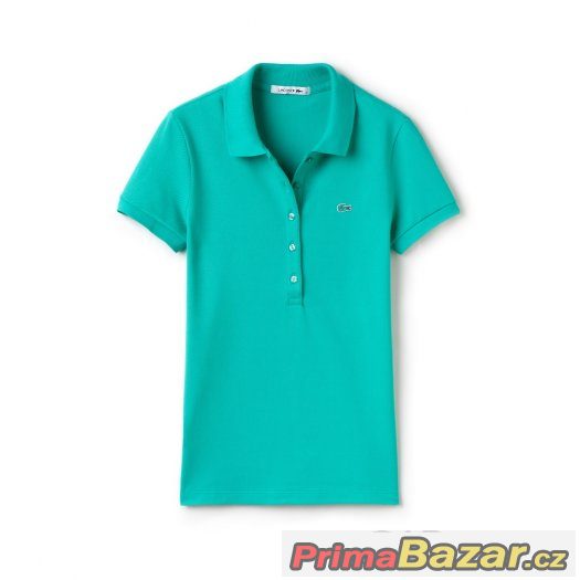 Lacoste Polo dámské triko tyrkys v.36-S PC 1790kč – fotografie 2