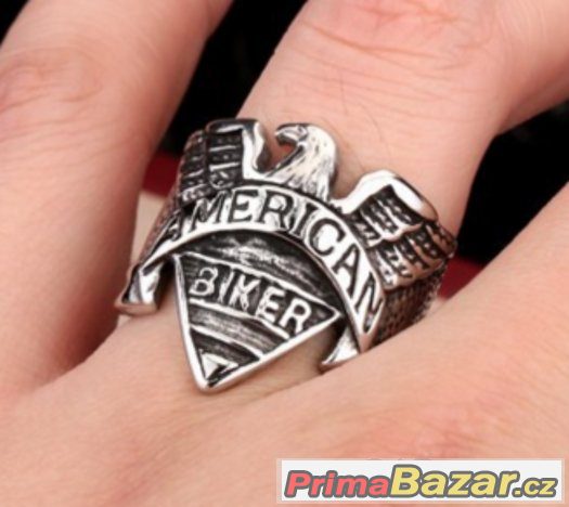 Prsten-/AMERICKÝ BIKER/ – fotografie 3