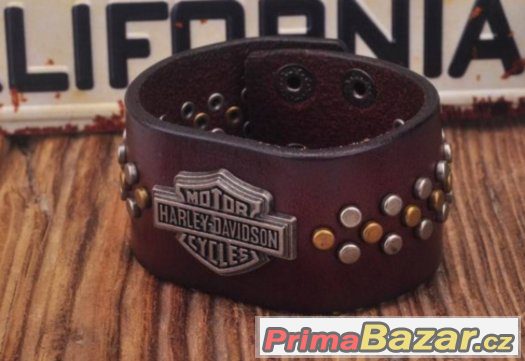 Kožený náramek /HARLEY-DAVIDSON/ – fotografie 2