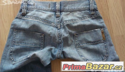 7/8 značkové GAS jeans orig. v. 26-27 – fotografie 3