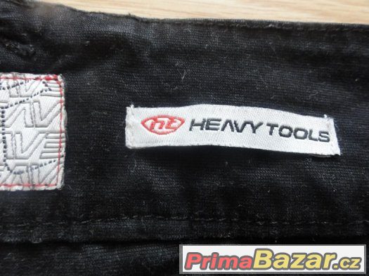 Dámské černé plátěné kalhoty Heavy Tools – fotografie 2