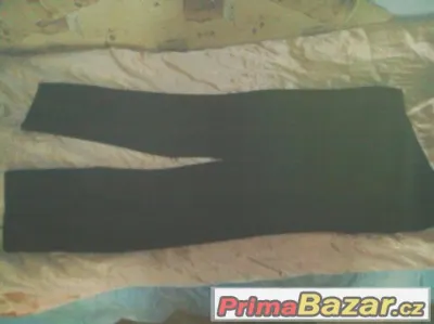 Kalhoty černé.slabé 2x -