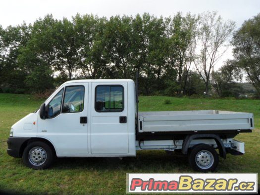 Peugeot Boxer 2.2 HDi valník-7 míst,klima,serviska,TOP – fotografie 2
