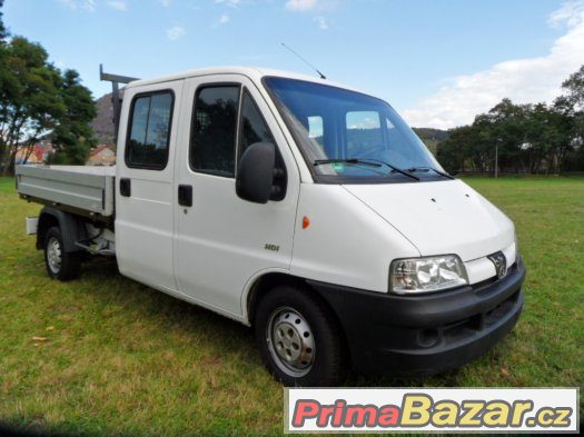 Peugeot Boxer 2.2 HDi valník-7 míst,klima,serviska,TOP – fotografie 5