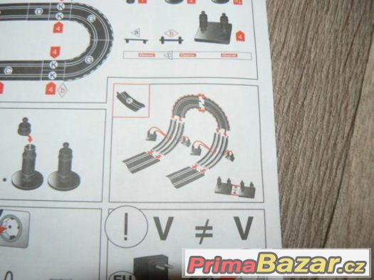 Autodráha Carrera Go – zvednutí zátočiny, TOP STAV – fotografie 2