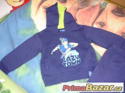 Tepláková souprava LAZY TOWN, vel. 98 – fotografie 3