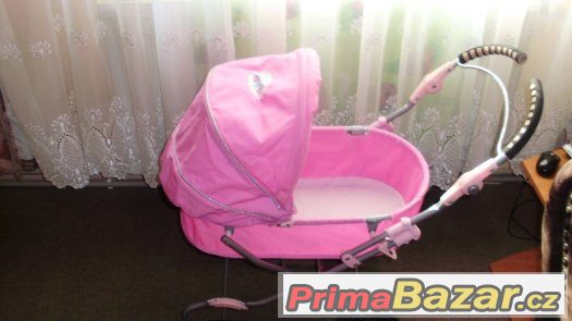 prodano baby born kočárek korbičk pro panenku – fotografie 2