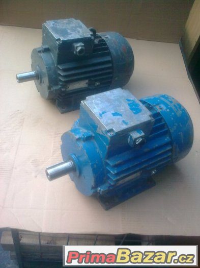 elektromotor patkový 380v/2,2kw,1440ot/min. dva kusy – fotografie 1