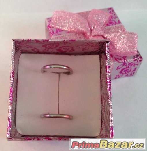 stříbrné 925 puncované malé 1.5o cm průměr kroužky/náušnice – fotografie 1