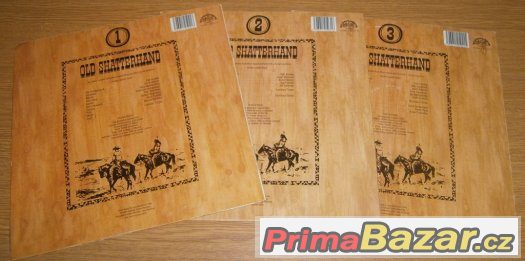 Vinyl gramodesky VINNETOU a Old Shatterhand 1,2,3 ( 6x LP ) – fotografie 2