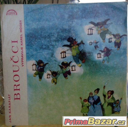 LP vinyl gramodesky pohádky & písničky/říkadla pro děti – fotografie 2