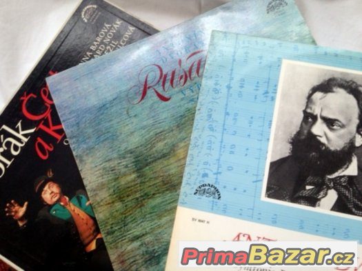 vinyl - LP gramodesky A.Dvořák - ČERT a KÁČA set & RUSALKA – fotografie 1