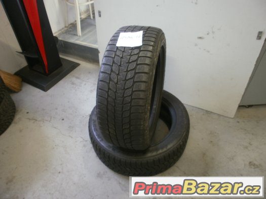Prodám 2 x zimní pneu Bridgestone 225/55-17 – fotografie 1