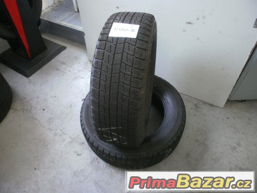 Prodám 2 x zimní pneu Bridgestone 225/60-16 – fotografie 1