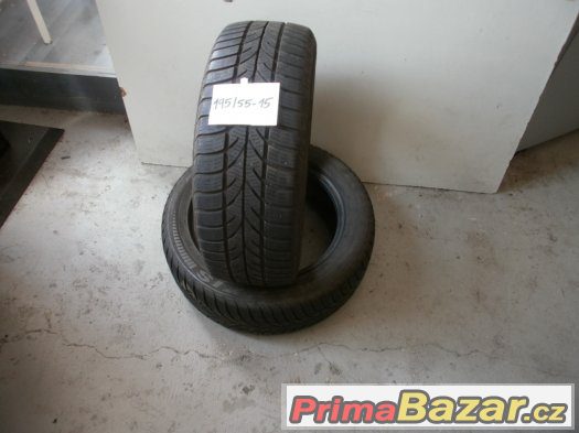 Prodám 2 x celoroční pneu Maxxis 195/55-15 – fotografie 1