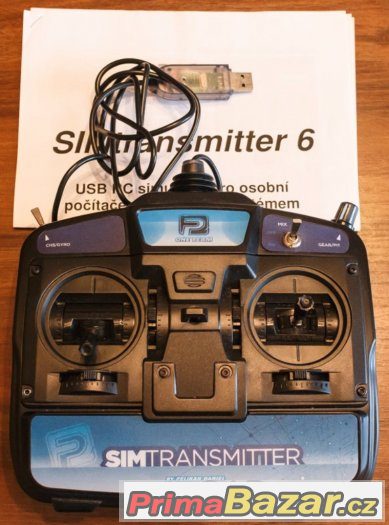 RC simulátor SIM Transmitter6 – fotografie 1