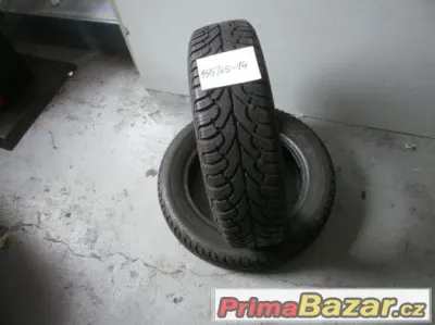 Prodám 2 x zimní pneu Fulda 155/65-14