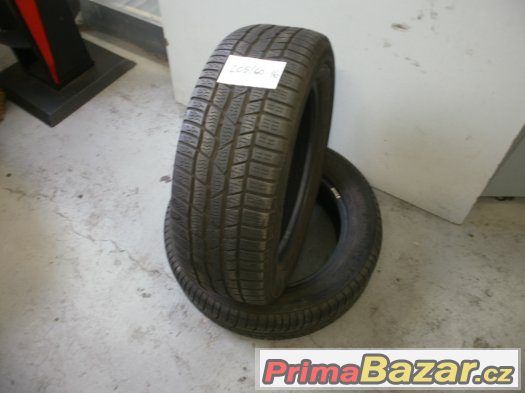 Prodám 2 x zimní pneu Continetal 205/60-16 – fotografie 1