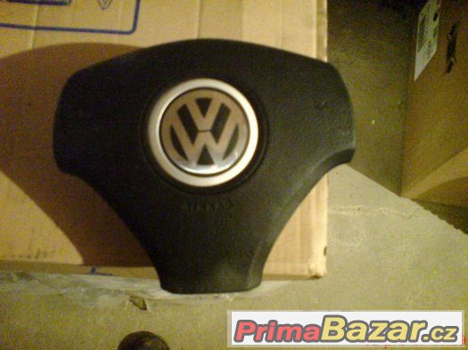 vw airbag golf passat jetta volant dřevěný – fotografie 1