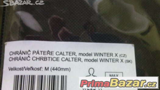 chránič páteře zn. Calter, v. M, – fotografie 2