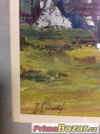 Obraz - Vesnice , autor SADOVSKÝ 63x44cm – fotografie 2