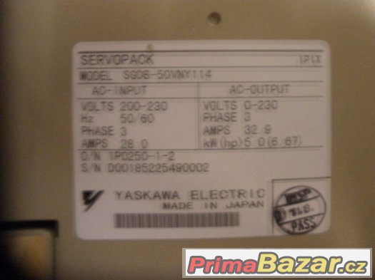 Servopack Yaskawa – fotografie 2