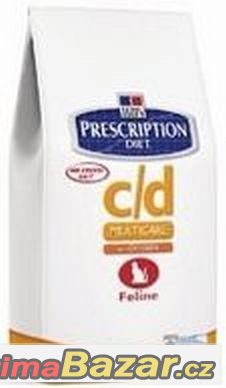 Kočičí dieta Hills - granule C/D. – fotografie 1