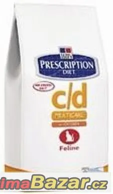 Kočičí dieta Hills - granule C/D.