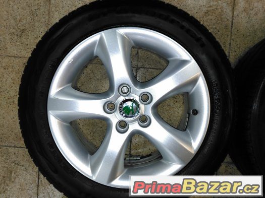 Škoda Fabia II, Roomster – letní sada orig. 15“ Al kol – fotografie 2