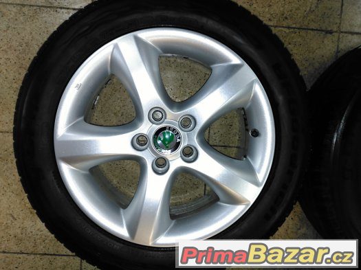 Škoda Fabia II, Roomster – letní sada orig. 15“ Al kol – fotografie 4