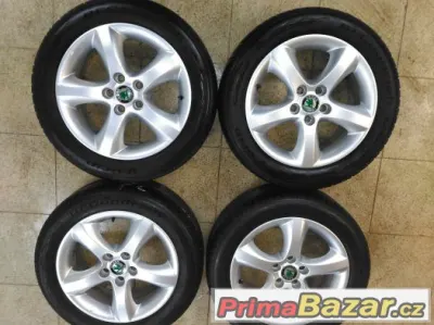 Škoda Fabia II, Roomster – letní sada orig. 15“ Al kol