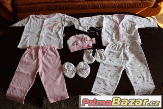 14ti dílný set pro miminko / růžový,modrý – fotografie 4