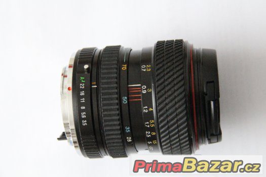 Objektiv Tokina SD 28-70 mm 1:3,5-4,5 bajonet Pentax K – fotografie 3