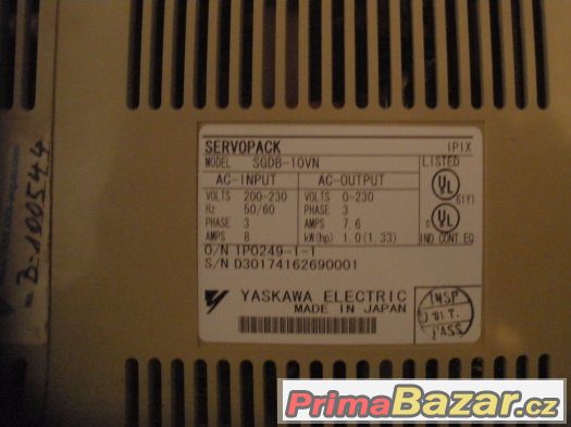 Servopack Yaskawa SGDB 10VN – fotografie 2