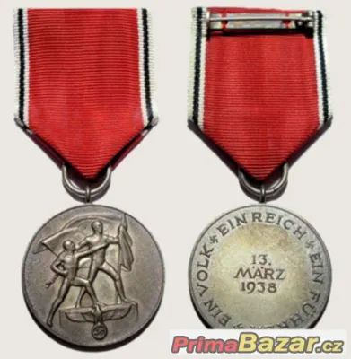Medaile za obsazeni Rakouska , anschluss 13. März 1938